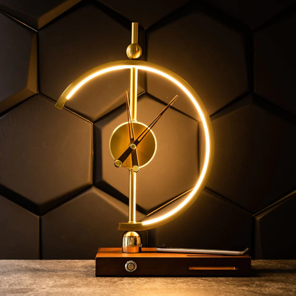 Clock Lamp and Wireless Charging