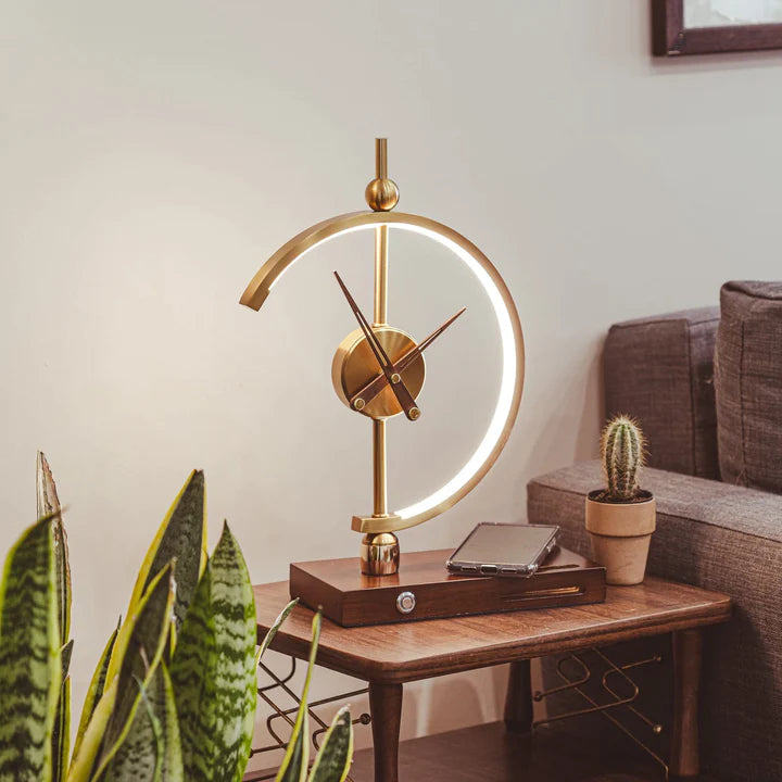 Clock Lamp and Wireless Charging